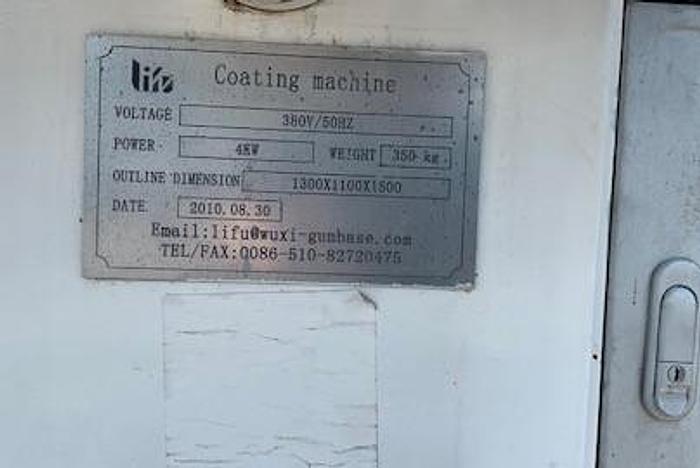 Used 40'' Stainless Steel Coating Pan With Blower