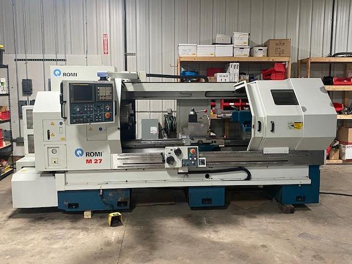 Used Romi M27 CNC Combination Teach Lathe