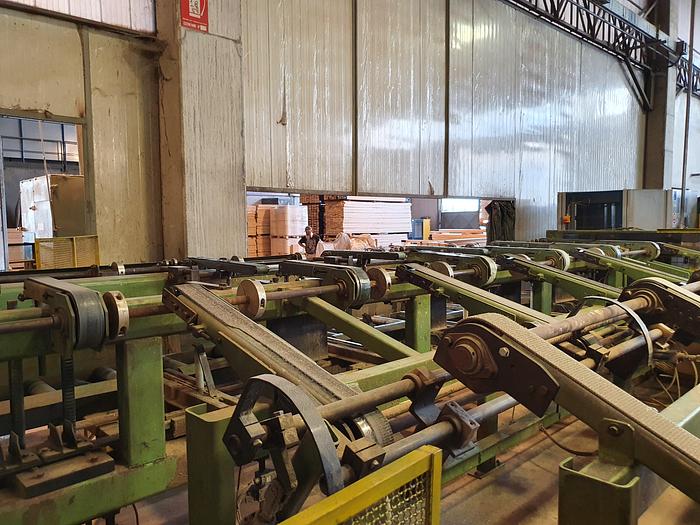 Used Weinig T&G production Linea produzione perline  Hydromat Super 30 B