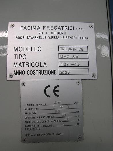 Usato FAGIMA MMO 300
