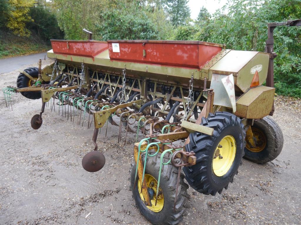 Used Carier 4m Tine Drill
