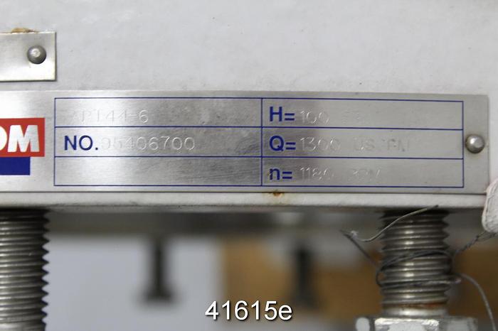 Used Sulzer APT44-4 Pump Casing, Stainless Steel #41615