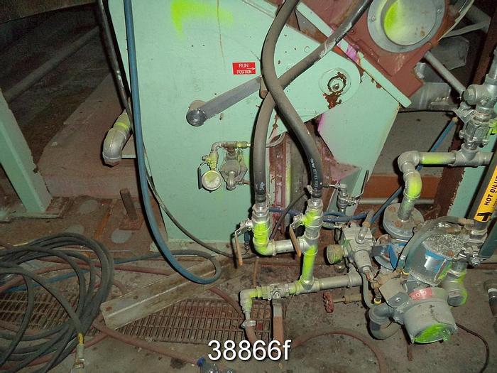 Used Inclined Size Press, 100" Trim Machine #38866