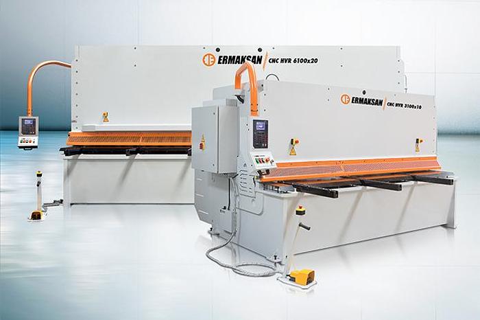 2023 - 1/8" x 13' Ermaksan HVR 3100-10 Hydraulic Variable Rake Shear