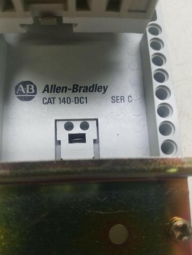Used Allen Bradley Manual Motor Starter 140-MN-0100, 140-DC1, 140-A01.