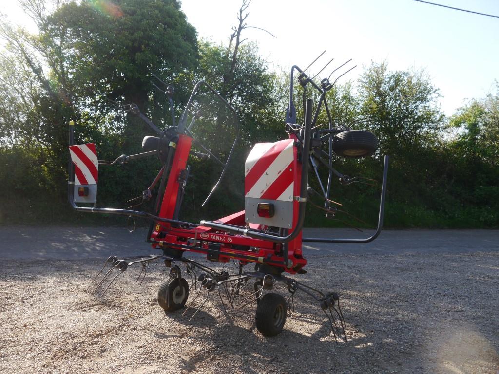 Used Vicon Fanex 553 Hay Tedder