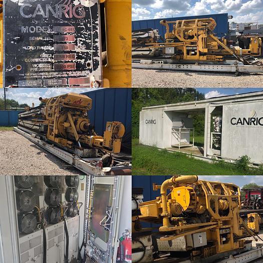 Usato Canrig 1275AC-681 Topdrive with New service loop and VFD house.