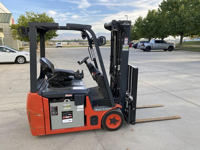 Used 2019 LINDE E20 48V ELECTRIC FORKLIFT