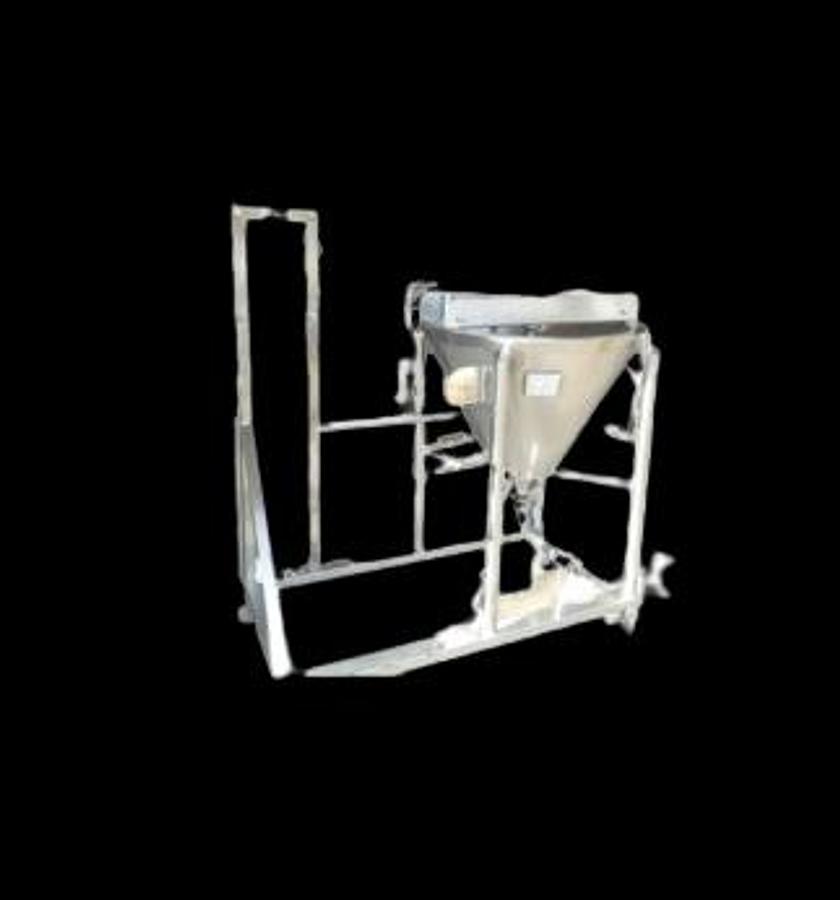Used Cone mixer + squeegee 100 liters