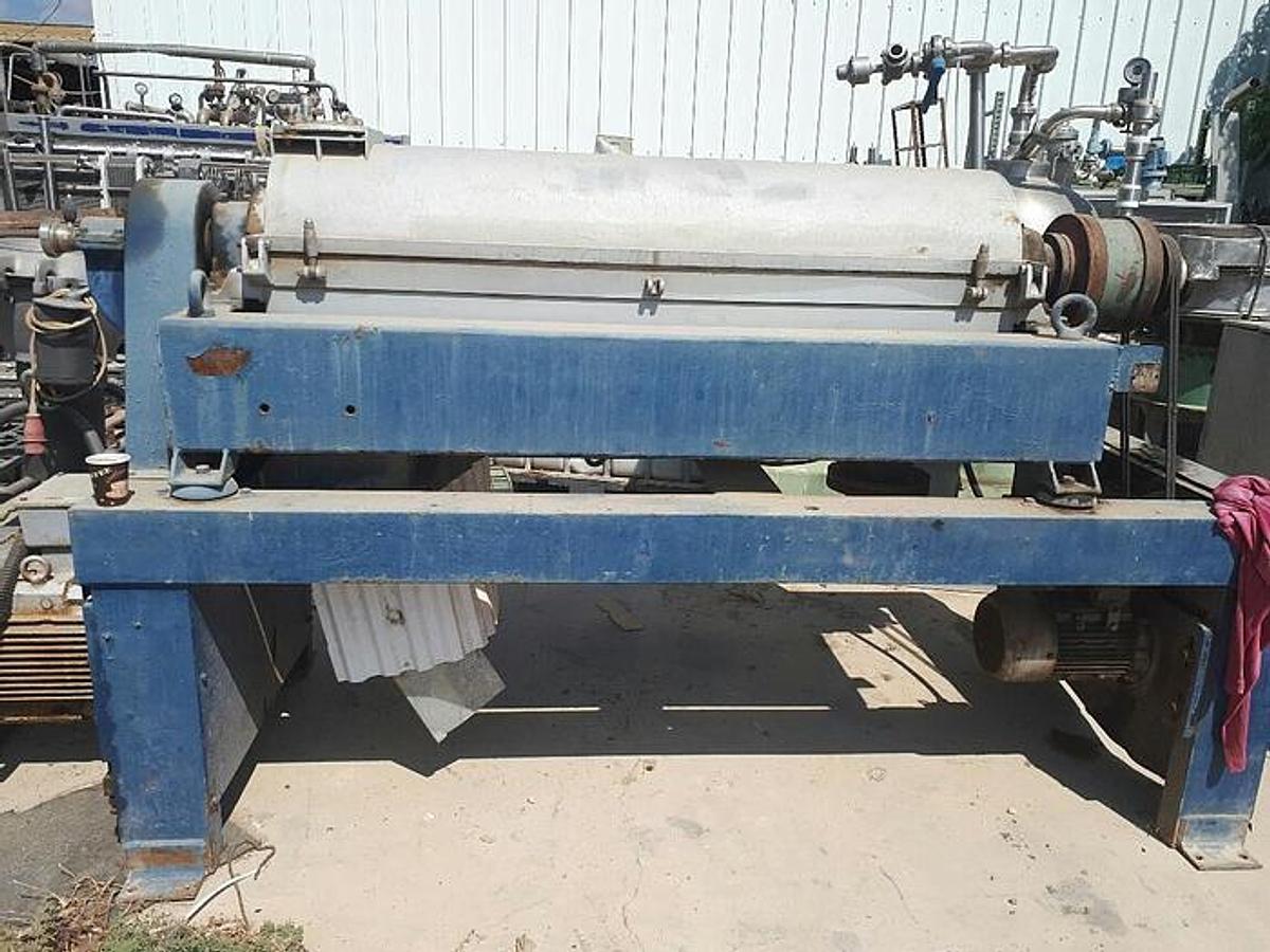 Used 1985 ALFA LAVAL NX 418 Centrifuge Decanter