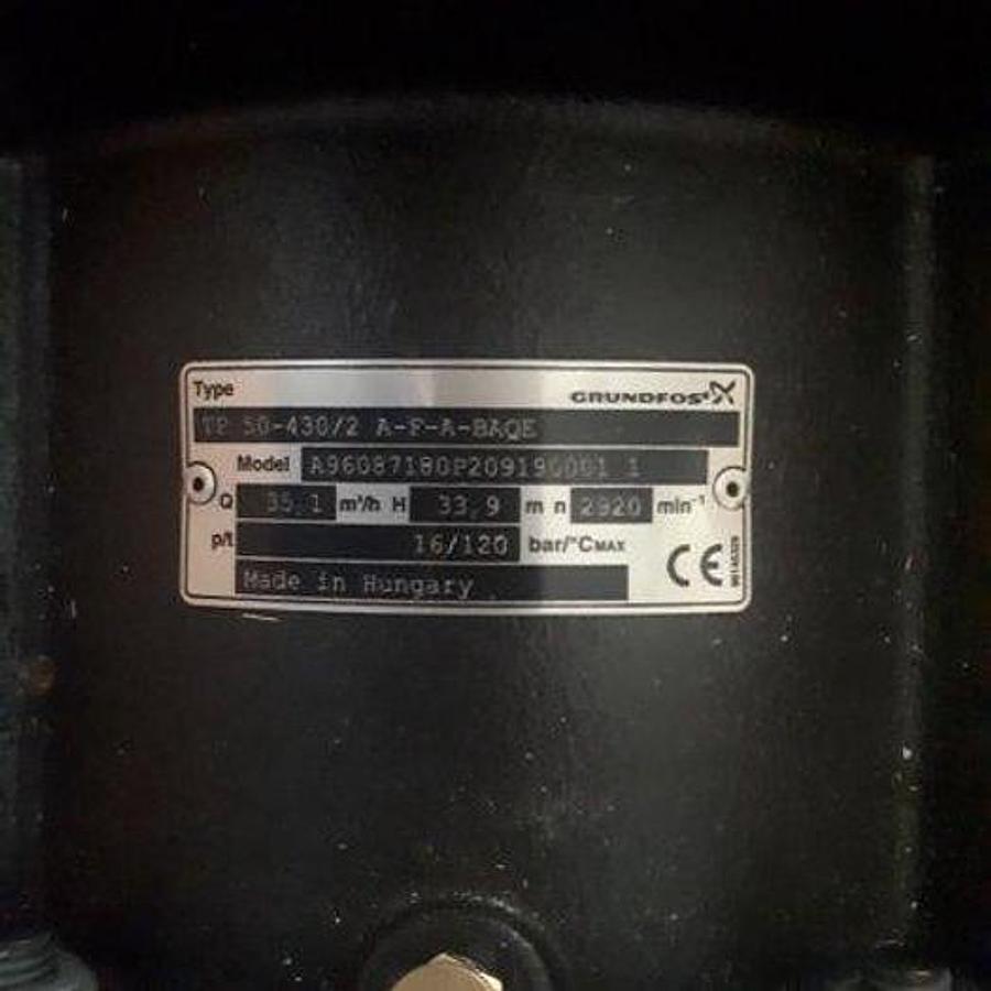 2017 Grundfos TP 50 Pump
