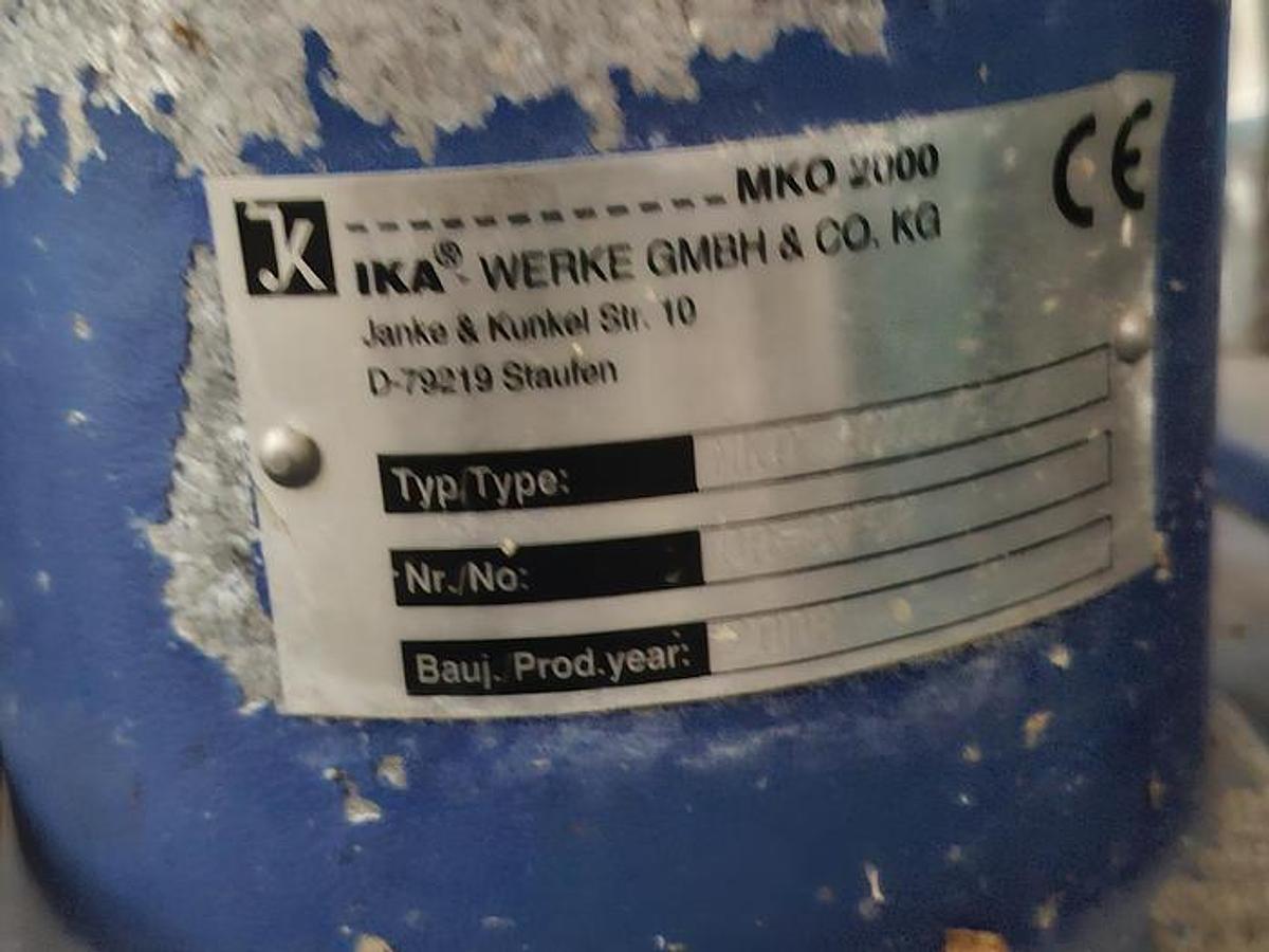 Used IKA COLLOID MILL