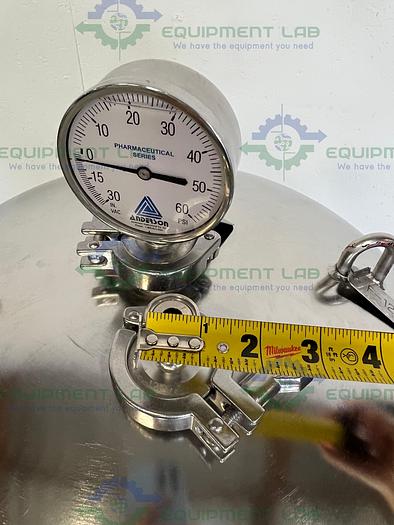 Used Begerow Beco-Integra Stainless Steel Filter Housing w/ Valves, 16" SS Housing