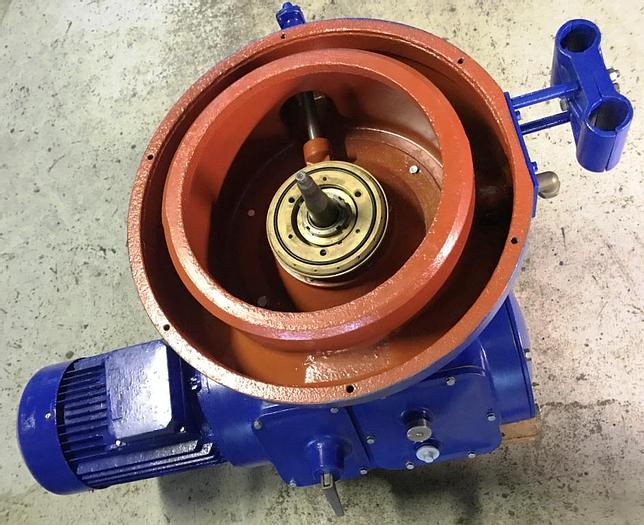 Refurbished Alfa Laval VNPX 407SGP-34 separator for juice, wine and beverage clarification.