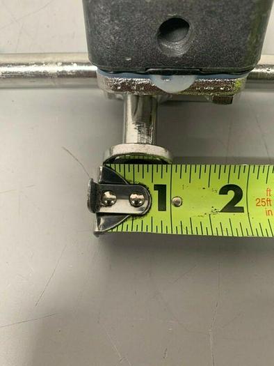 Used ITT Pure-Flo .5-316L-RA20MAX-CWP150 3-way Diaphragm Valve w/ 1/2" Sanitary Fit