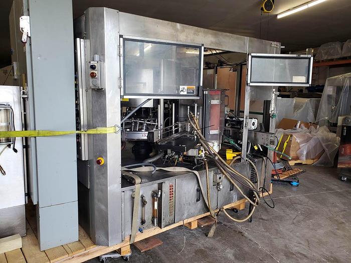 Used 1993 KRONES STARMATIC 16 Station Rotart Labler