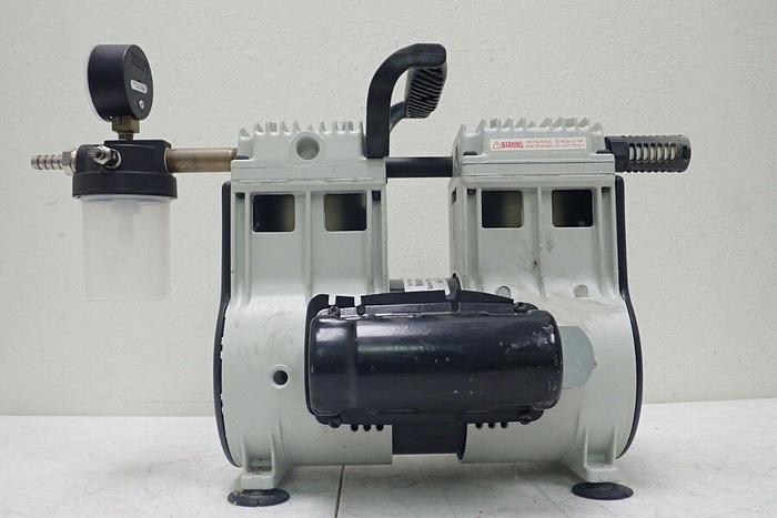 Used Welch Model 2581B-50 Piston Vacuum Pump, 115V 60Hz 4.0A 155752109805