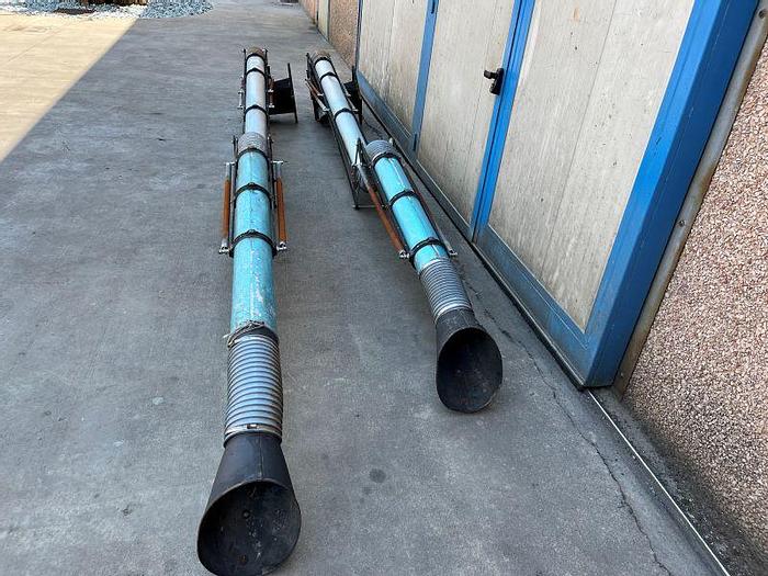 Usato BRACCI ASPIRANTI ARTICOLATI CORAL COMPLETI DI STAFFE