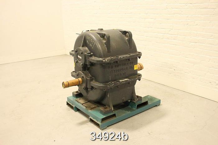 Refurbished Nuttall Gear DVR10 Inline Gear Drive, 10.15/1 Ratio #34924