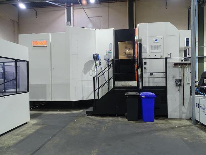 Used 2016 Mazak 3 x HMC Nexus 10800-Il with a Palletech 24