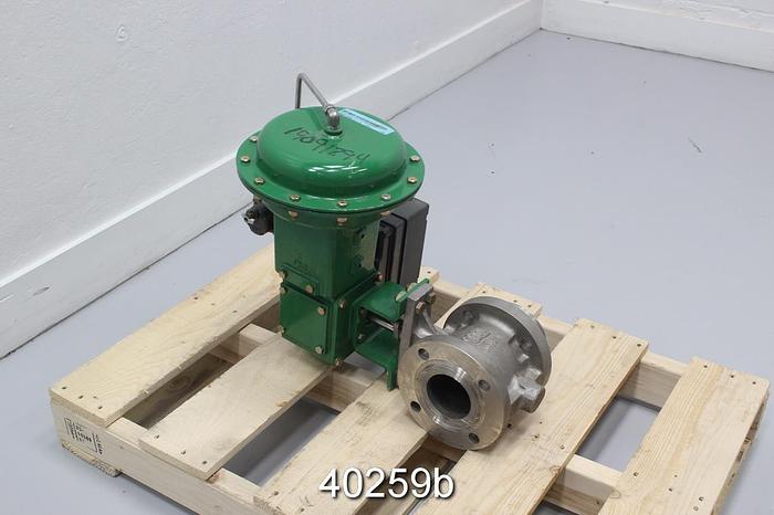 Used Fisher V150 3" Vee Ball Control Valve #40259