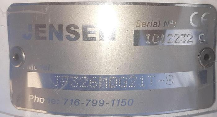 Used Pump, Centrif., 10 HP, 316 S/st, Jensen Sanitary, 3" In #S743036