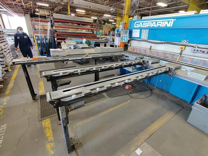 Used 5/16" x 10', GASPARINI, MODEL CO 3006, HYDRAULIC SHEAR