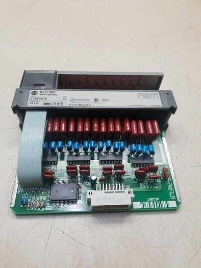 Used A-B Allen Bradley 1746-IA16 SLC500 Input Module SER C