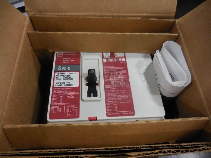 Used Cutler Hammer FD4100KL Series C Molded Switch Case