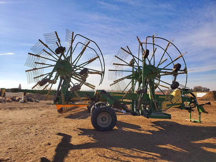 Used 45' Krone TC1370 Rotary Rake ** Like New **