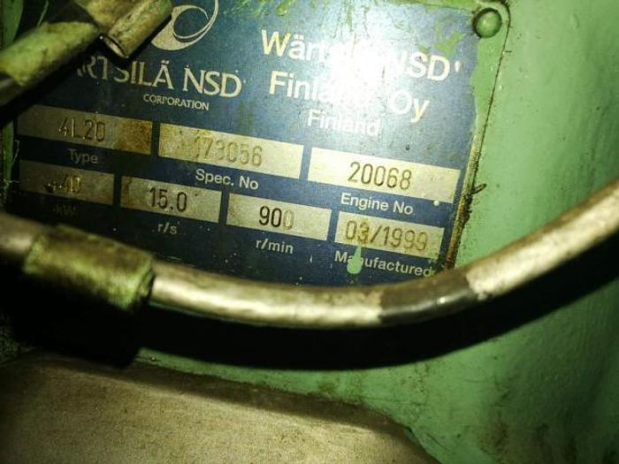 Used 1999 Wartsila 4L20