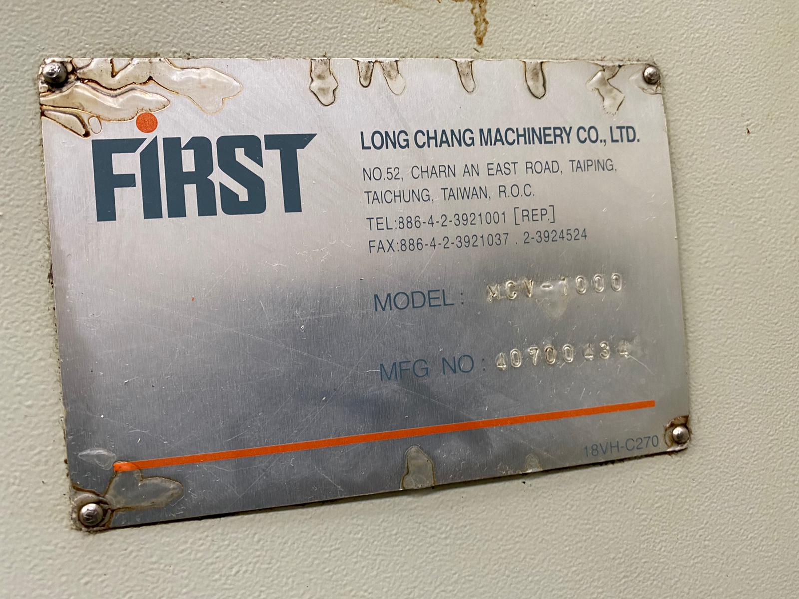 Usato 2005 First MCV-1000