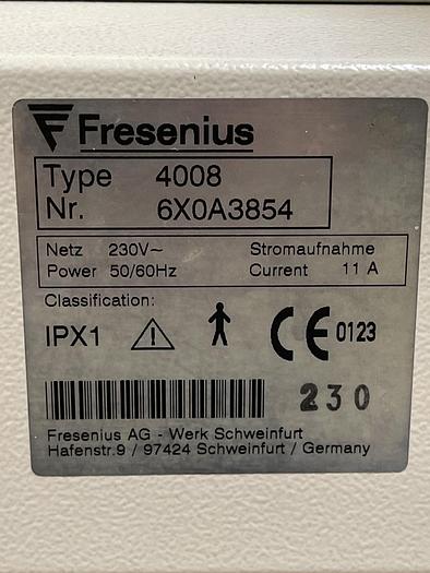 Used Fresenius 4008 (Option 4008H) Dialysegerät