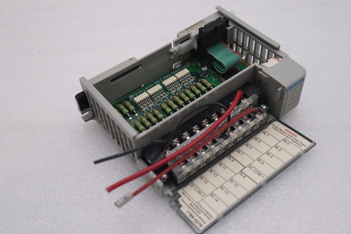 Used ALLEN-BRADLEY 1769-IQ16 SERIES A 16 PT. INPUT MODULE STOCK #K-1563C