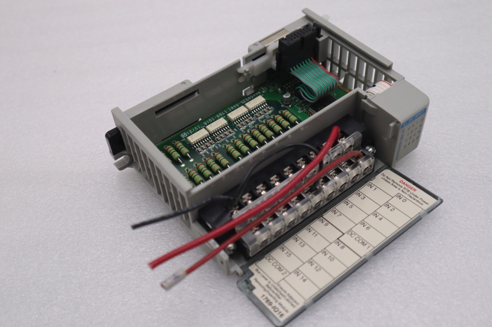 Used ALLEN-BRADLEY 1769-IQ16 SERIES A 16 PT. INPUT MODULE STOCK #K-1563C