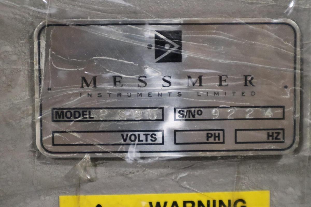 Used Parker Print - Surf Messmer PS 90/ PS90 Buchel Smoothness Paper Tester #S-590