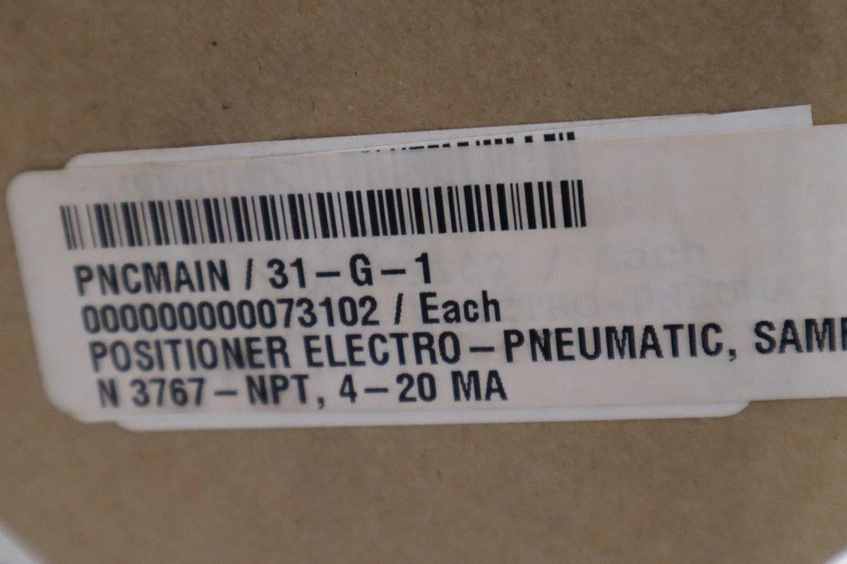 Used SAMSON TYPE 3767 3767-0000112001.03 - NEW IN BOX - STOCK GF418