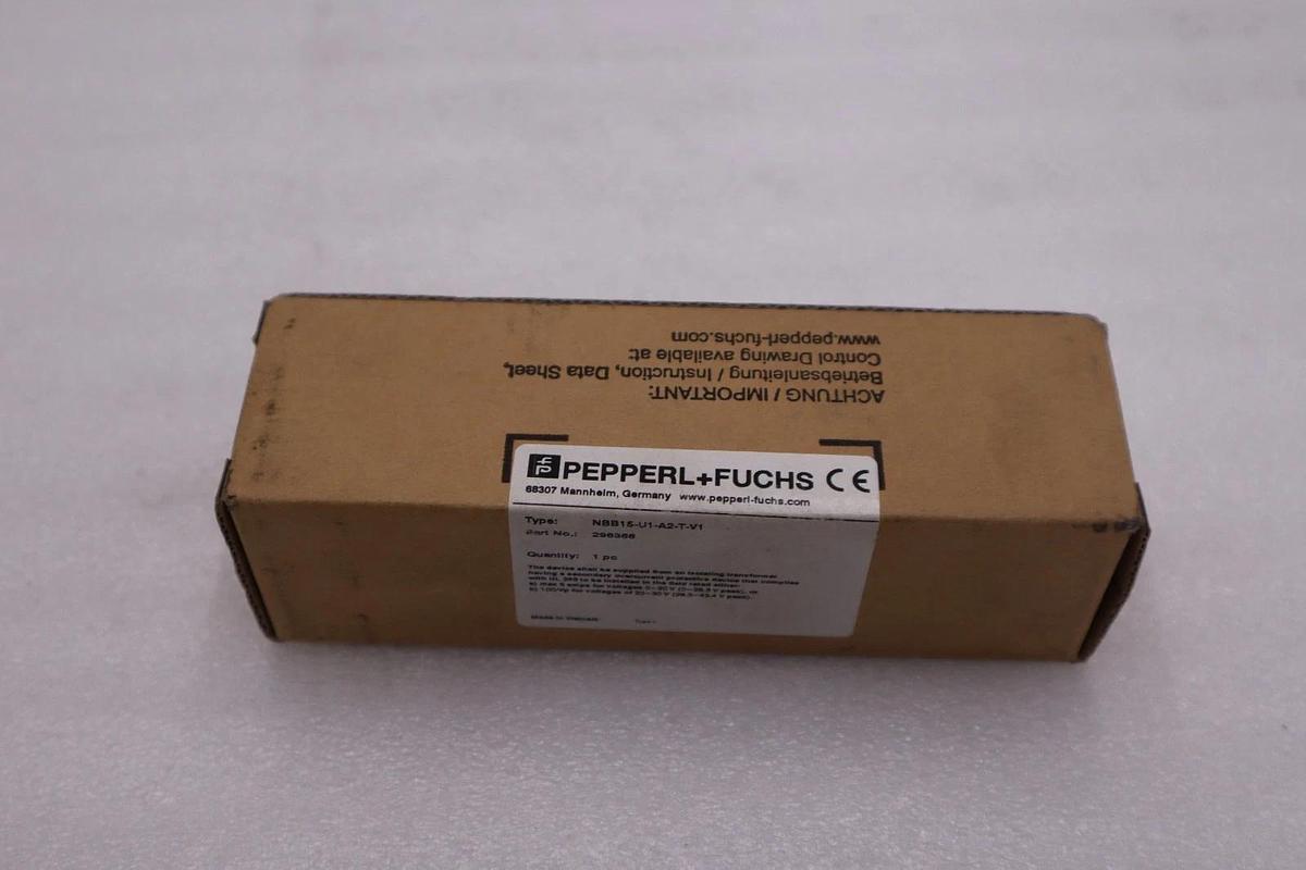 Used NEW PEPPERL FUCHS NBB15-U1-A2-T-V1 PROXIMITY SENSOR STOCK H677A