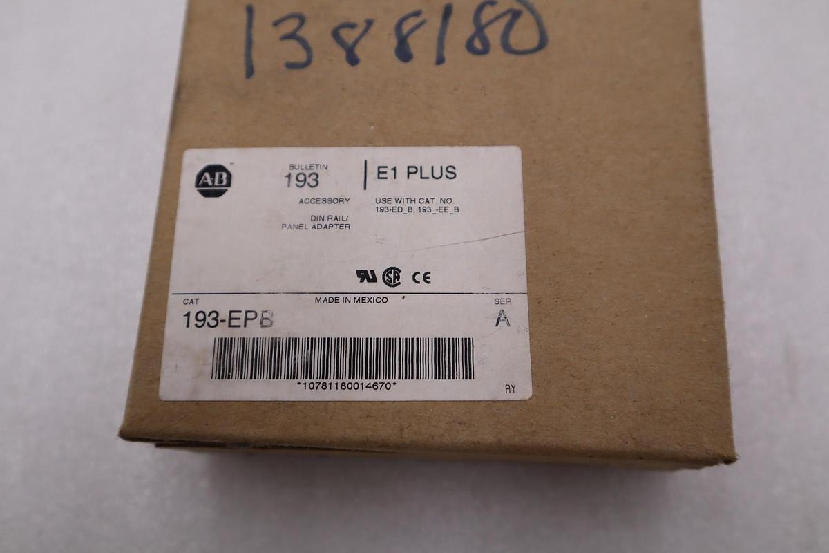 Used LOT OF 2 AB Allen-Bradley 193-EPB Solid State Overload Relay AB STK H309A
