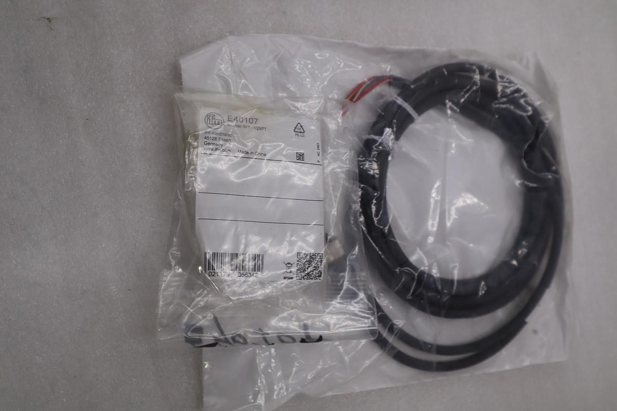 Used IFM E40107 HIGH PRESSURE FLOW SWITCH STOCK #4004B