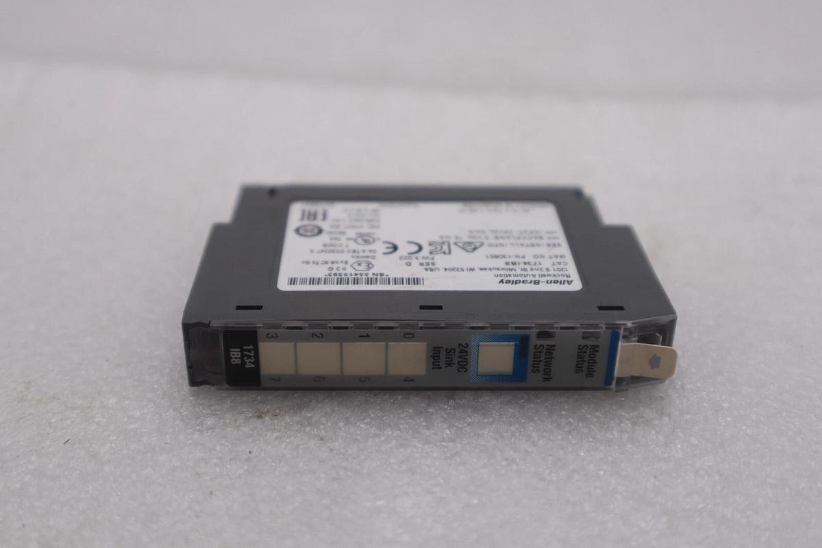 Used Allen Bradley 1734-IB8 Input Module Ser D (8 Available) Stock K-3287