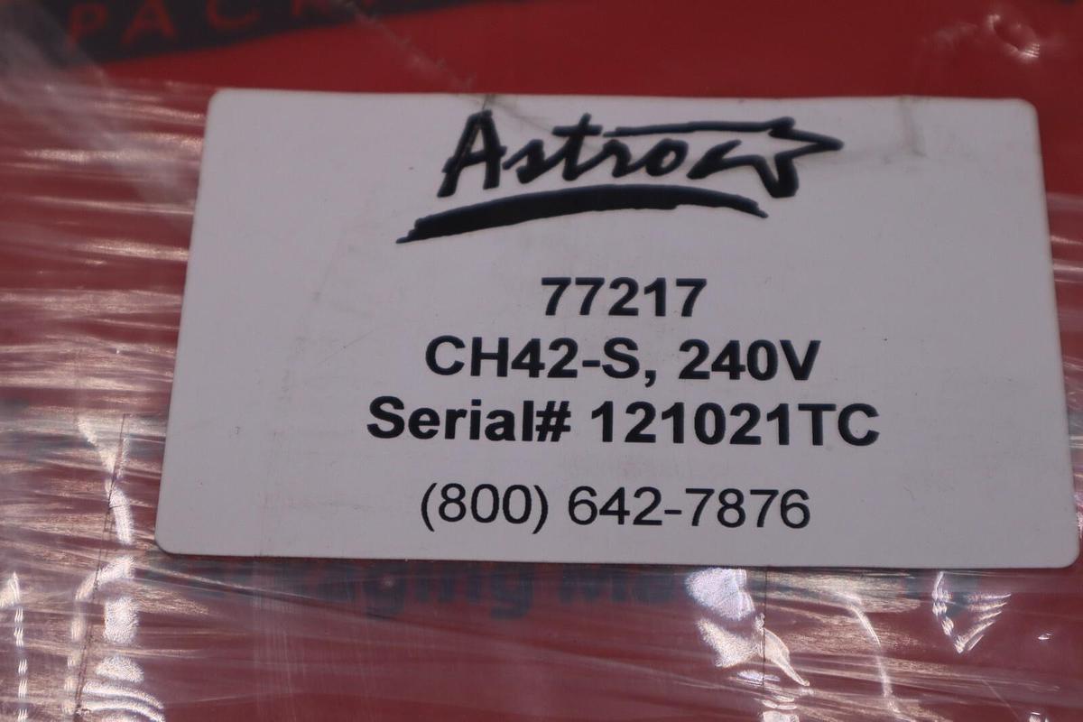 Used Astro Packaging CH42-S 240V Pattern Controller 77217 NEW UNIT STOCK H231