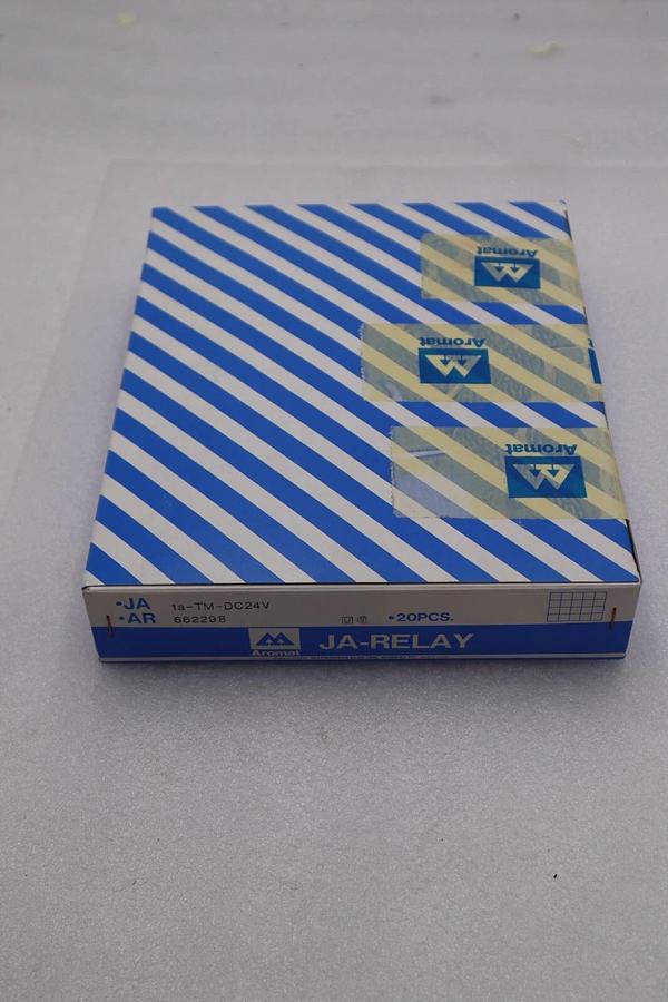 AROMAT 1A-TM-DC24V JA-RELAY NEW LOT OF 20 STOCK #K-1201A