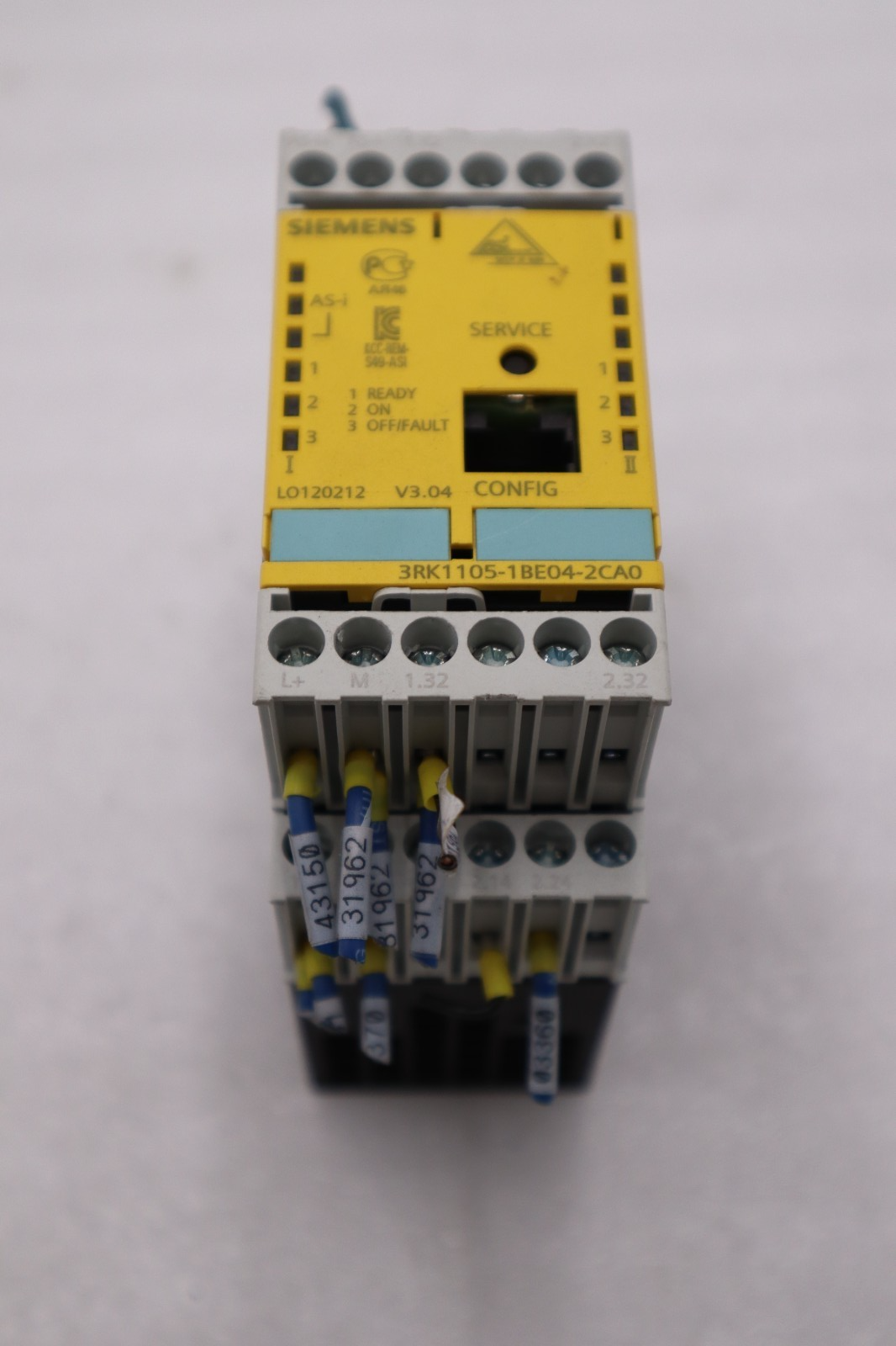 Used Siemens 3RK1105-1BE04-2CA0 Monitor Safety Relay Module STK H1429A