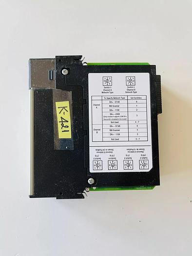 Used Allen Bradley 1756-DHRIO/C ControlLogix Interface Module #K-421