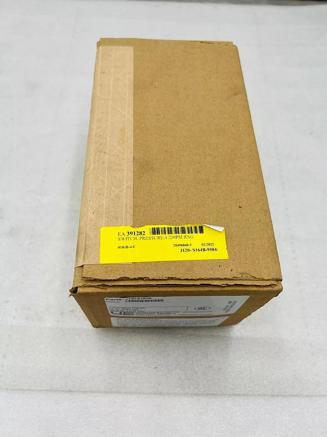 Used UE J120-S164B Pressure Switch 4 To 200 PSI 15A 480VAC STOCK 3783