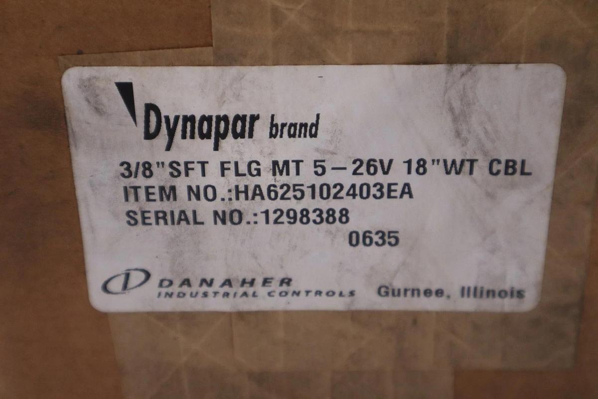 HA625102403EA Dynapar Encoders, HA25 Series ENCODER NEW IN BOX STOCK GF-345A