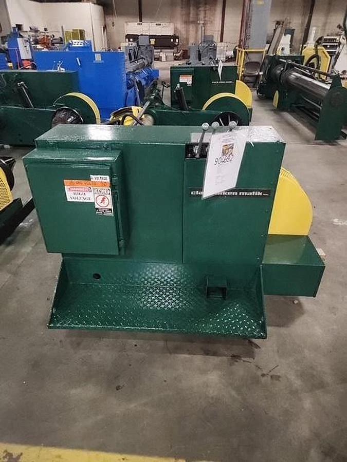 Used CLARK AIKEN 72" W X 72" OD SHAFTLESS FLOOR PICKUP UNWIND STANDS (2) AVAILABLE