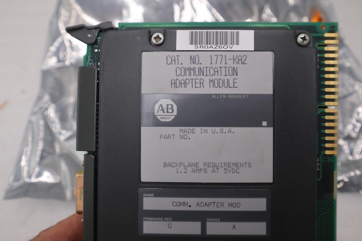 Used ALLEN BRADLEY 1771-KA2 / 1771KA2 - STOCK 853B