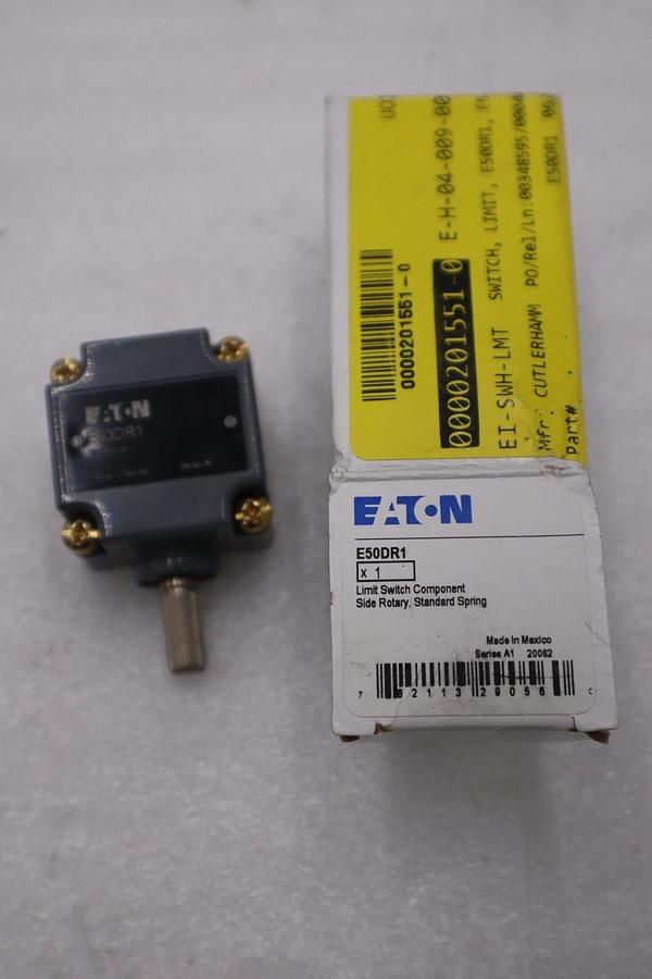 NEW OPEN BOX Eaton E50DR1 Limit Switch STOCK H1438A